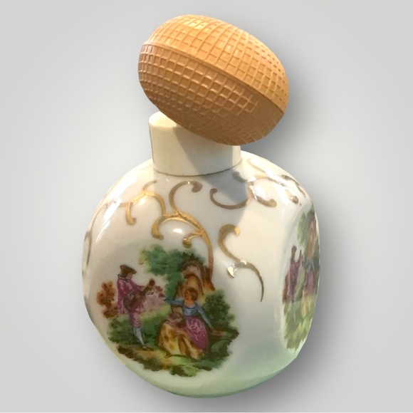 Vintage RARE Irice Hand Painted Perfume Bottle - Picture 11 of 12